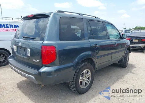 2005 Honda Pilot Ex из США, поврежденный, VIN 5FNYF18435B015485